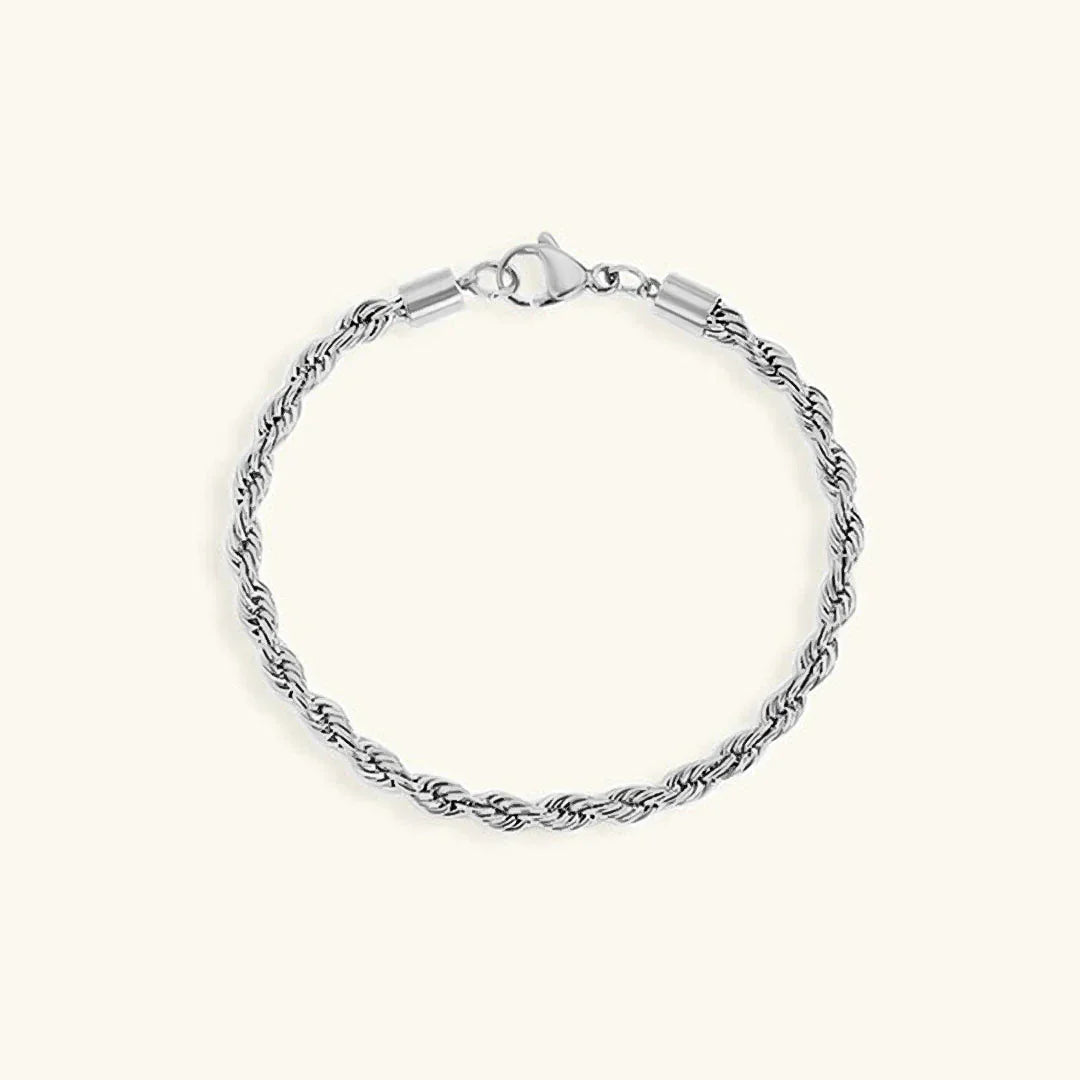 Gigi – Bracelet Rope Links Gold Elegant
