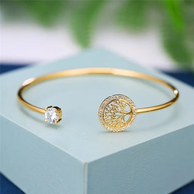 Aeriel – Adjustable Bracelet with Tree of Life