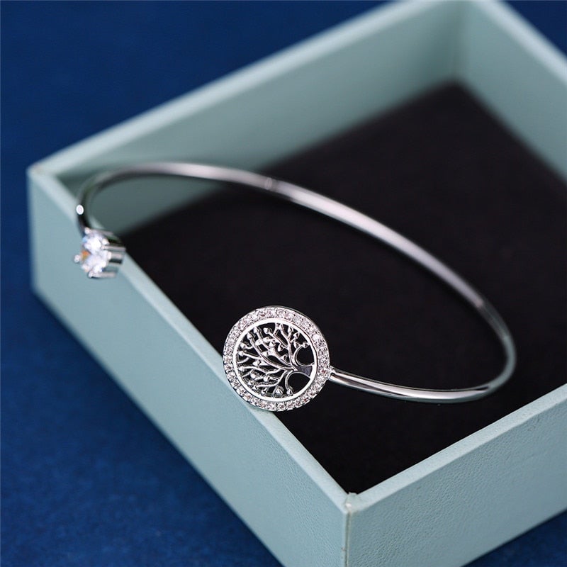 Sonya – Adjustable Bracelet Tree of Life Gold