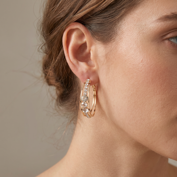 Raya – Chic Golden Earrings