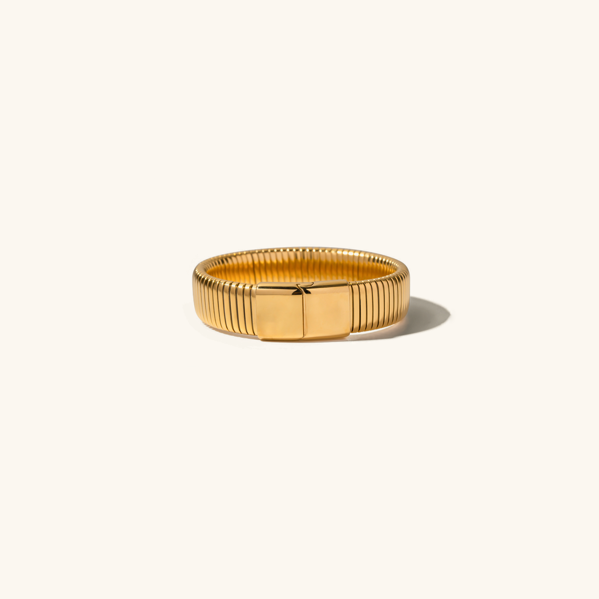 Celeste - Vertical Lines Gold Bracelet