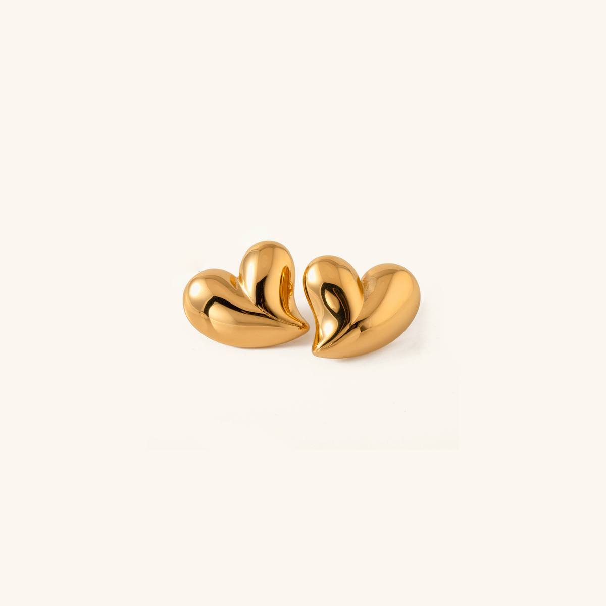 Olga - Heart Earrings