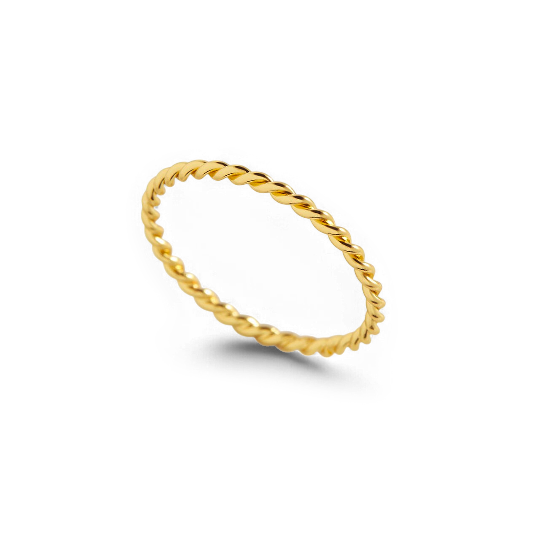 Manon – Stackable Braided Ring