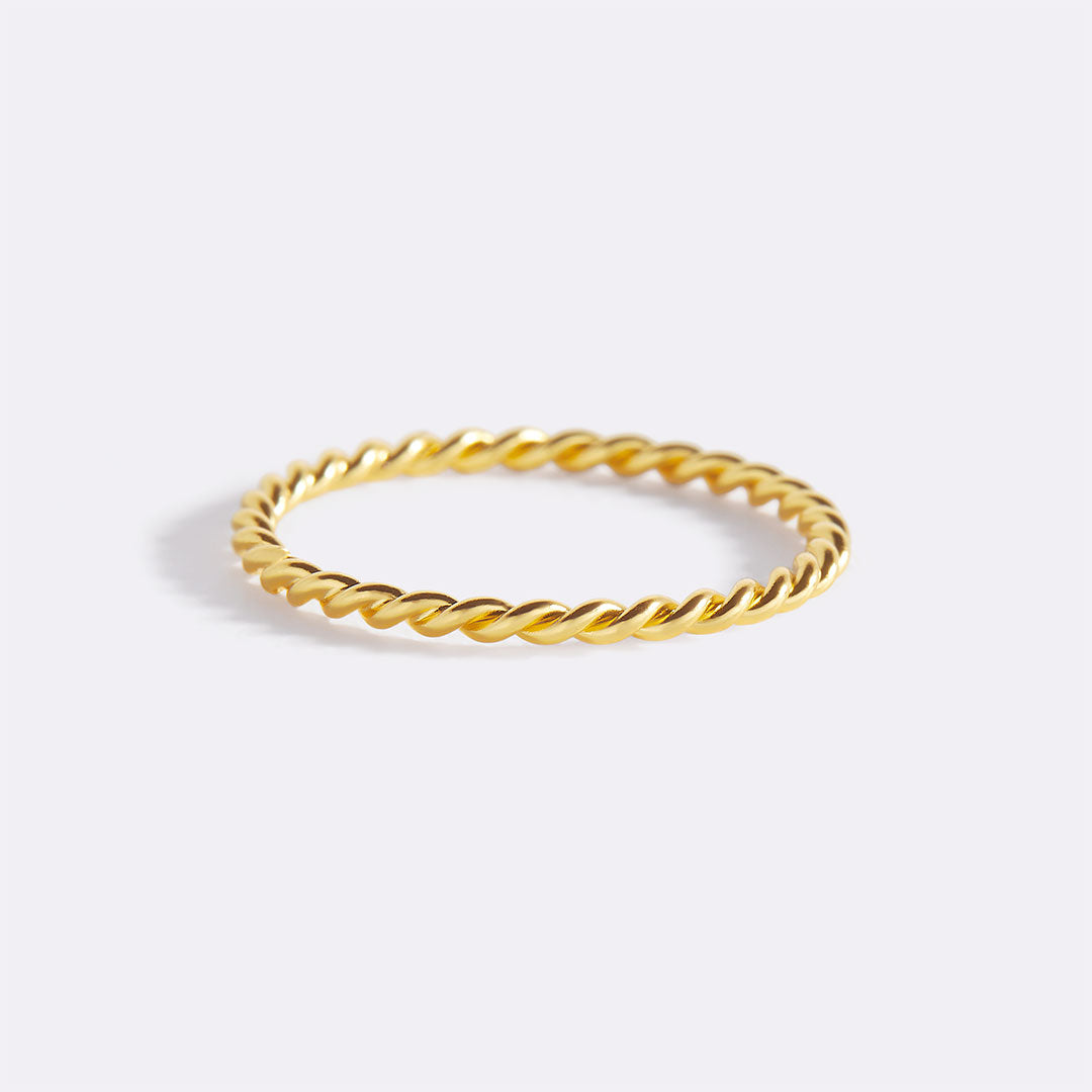 Manon – Stackable Braided Ring
