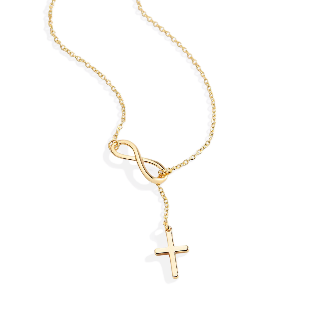Yuna – Necklace featuring Infinite Cross Pendant
