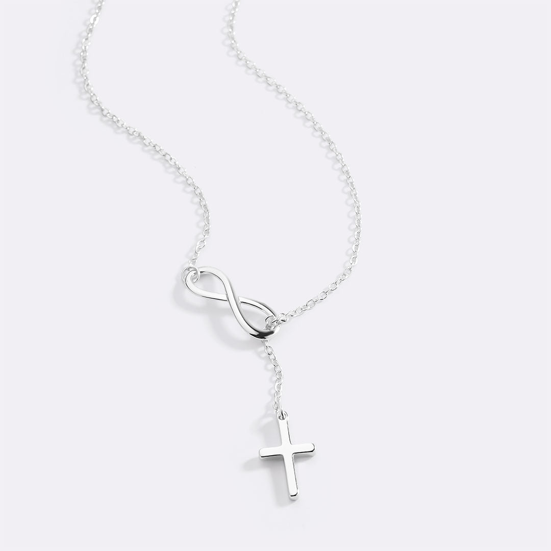 Yuna – Necklace featuring Infinite Cross Pendant