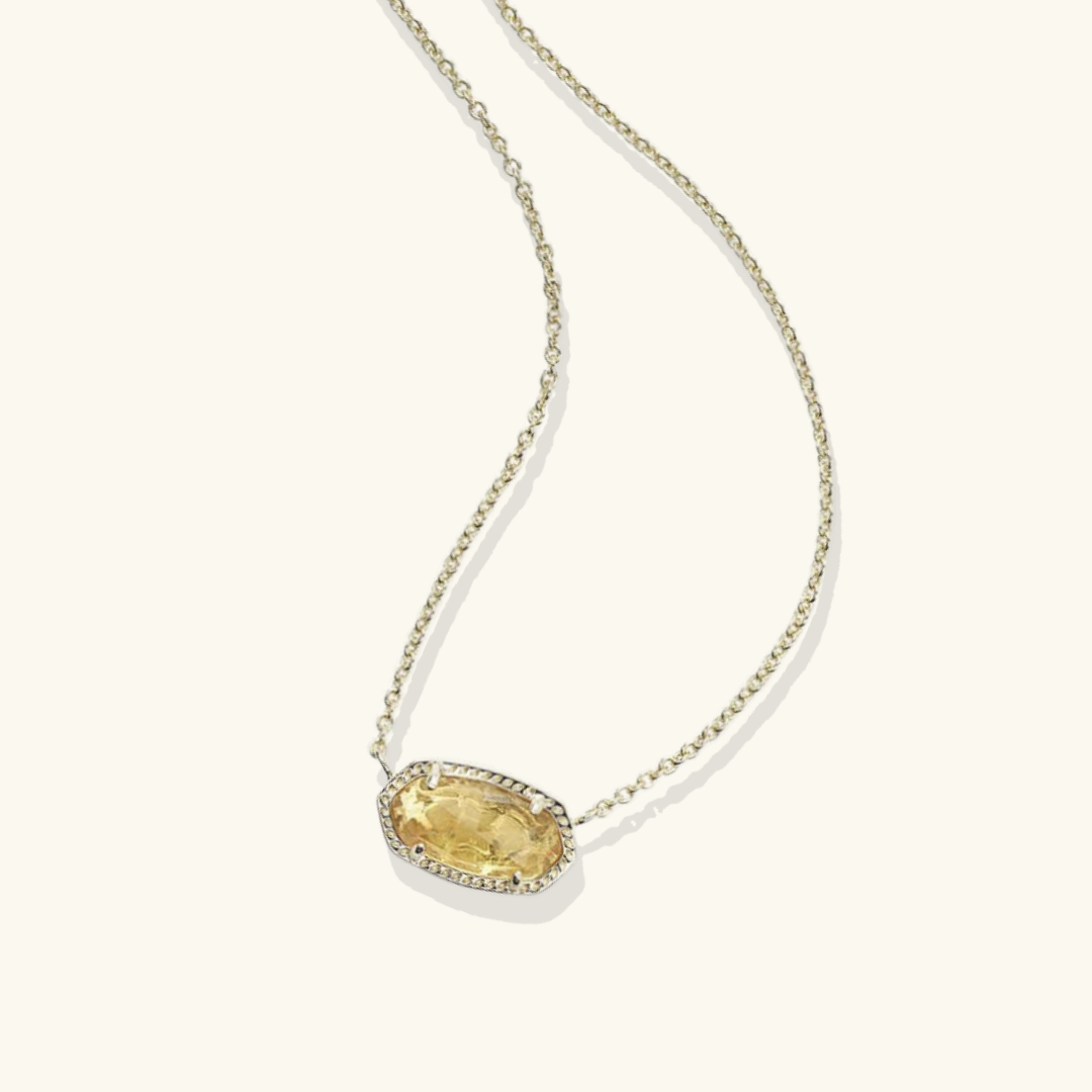 Viya – Elegant Birthstone Necklace