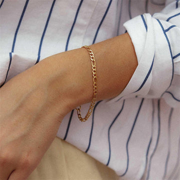 Saturn - Golden Chain Bracelet