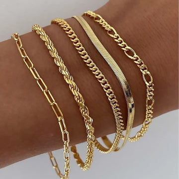 Elara – Bracelet Set in Minimalist Style for Women
