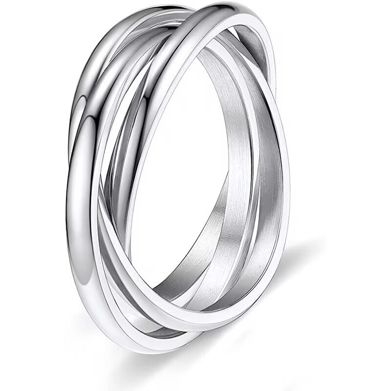 Sansen – Ring Set Three Rings made of Titanium Steel