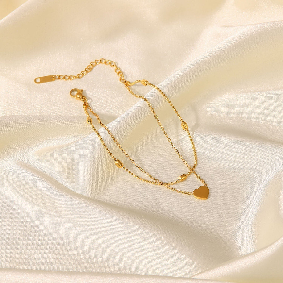 Rowena - Gold Layered Ankle Bracelet