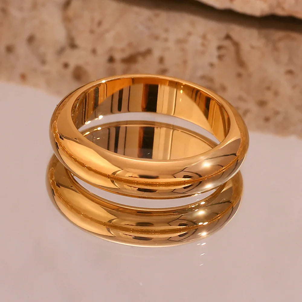 Yorina – Modern gold ring