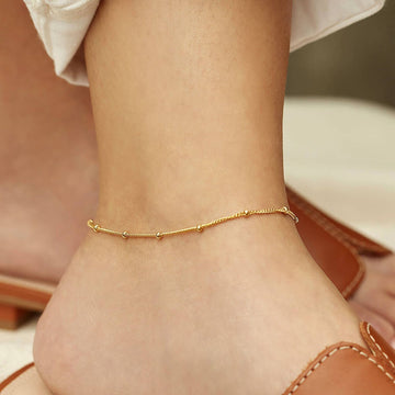 Wren – Chic gold ankle chain