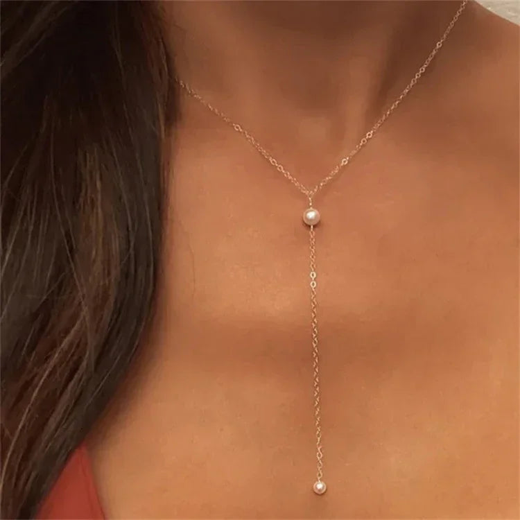 Reimi – Stylish Pearl Necklace
