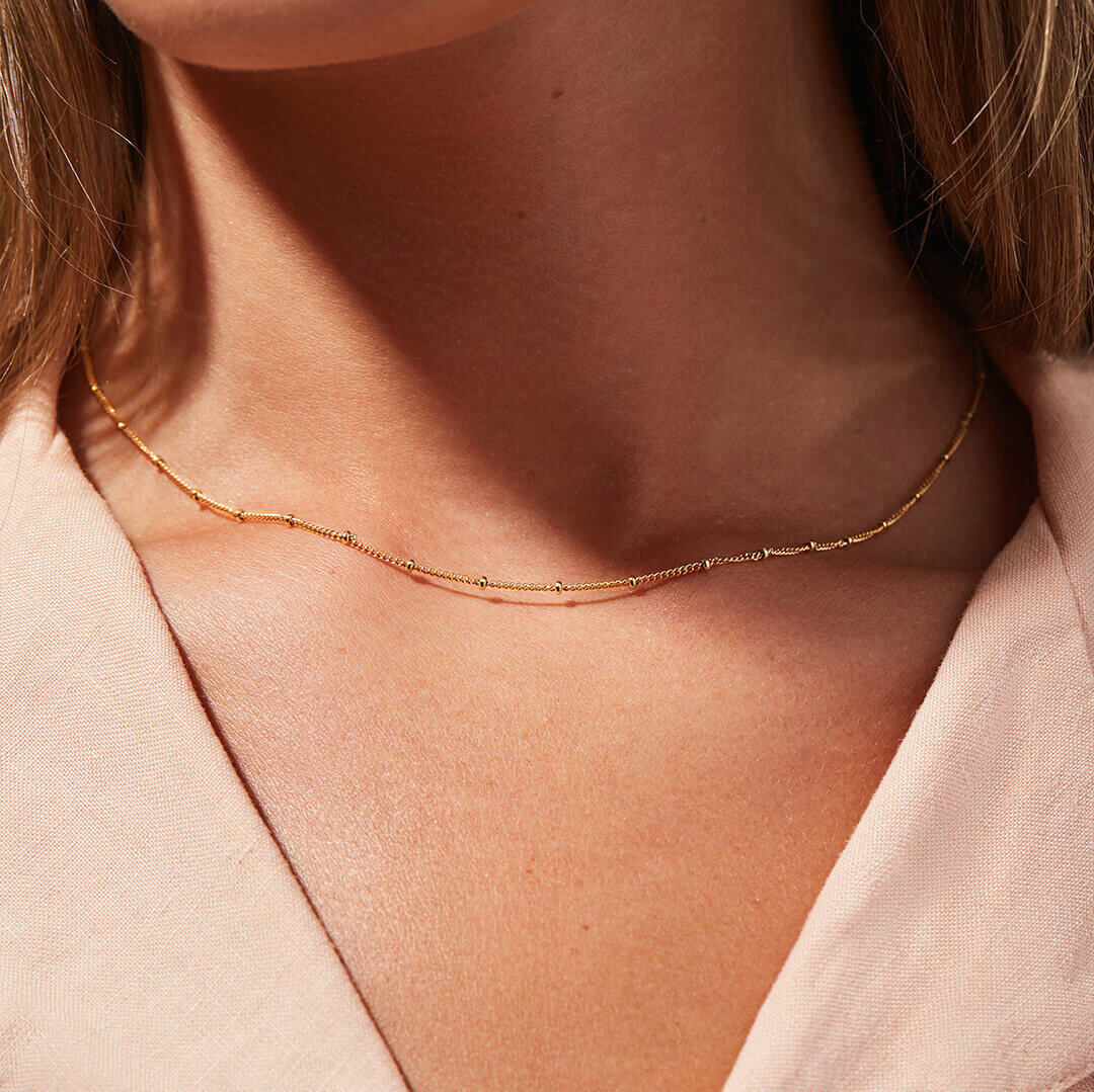 Reign - Necklace in Gold