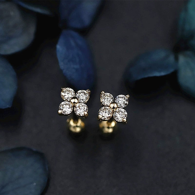 Mia – Radiant Crystal Earrings