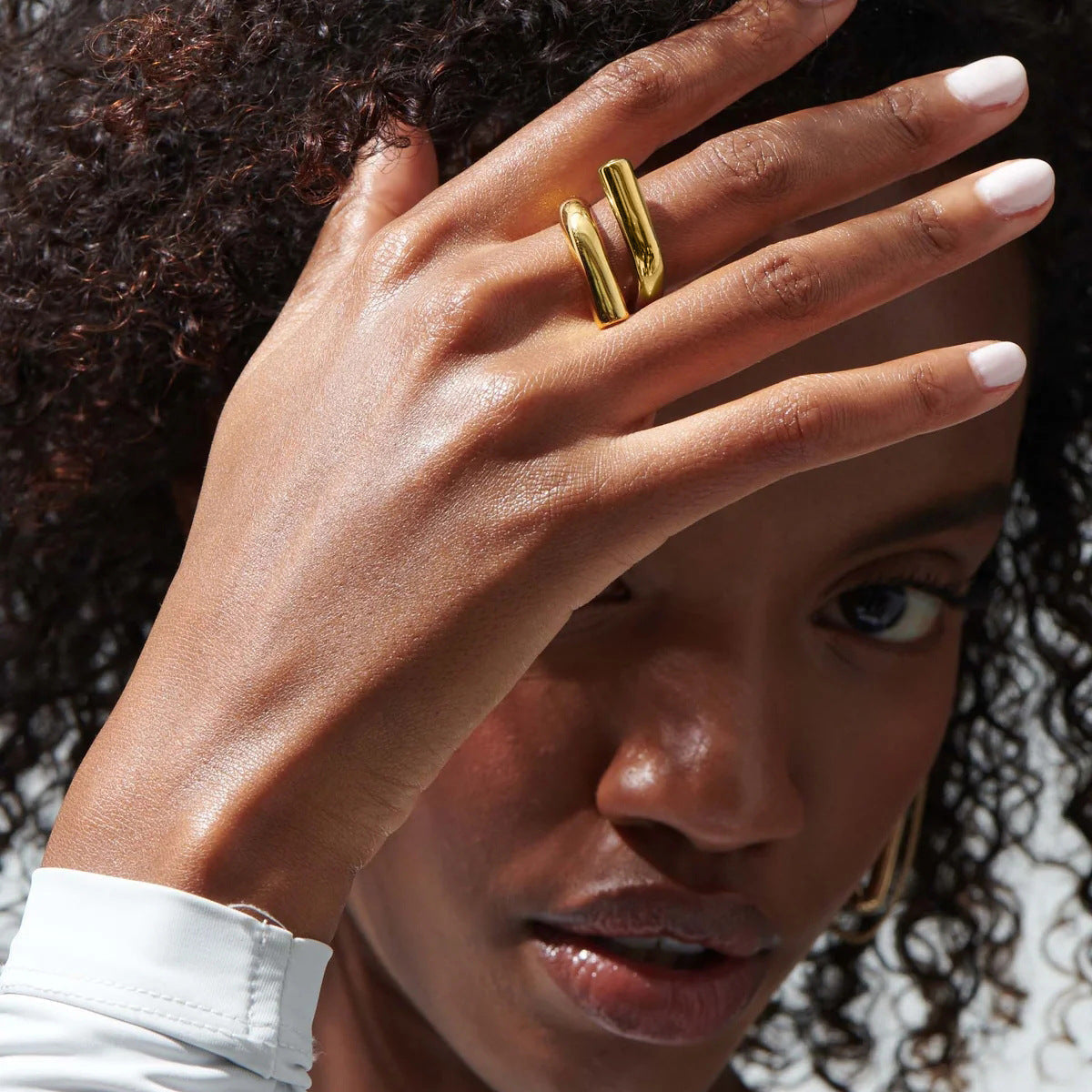 Prairie - Parallel Gold Ring