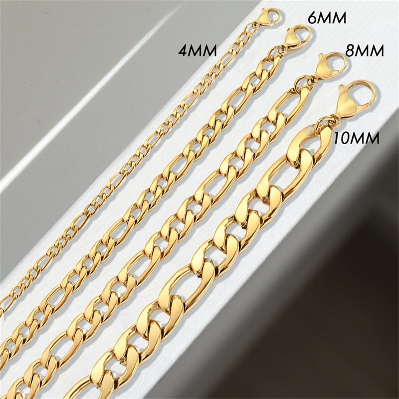 Saturn - Golden Chain Bracelet
