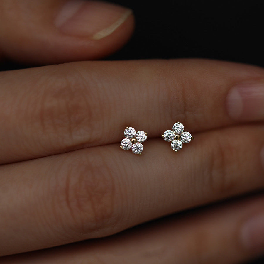 Mia – Radiant Crystal Earrings