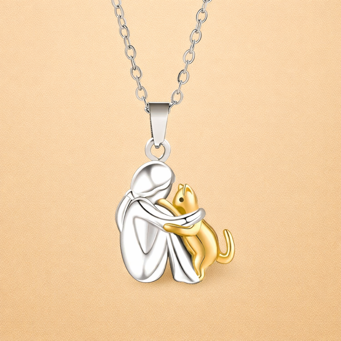 Neriza – Necklace Little Girl and Dog