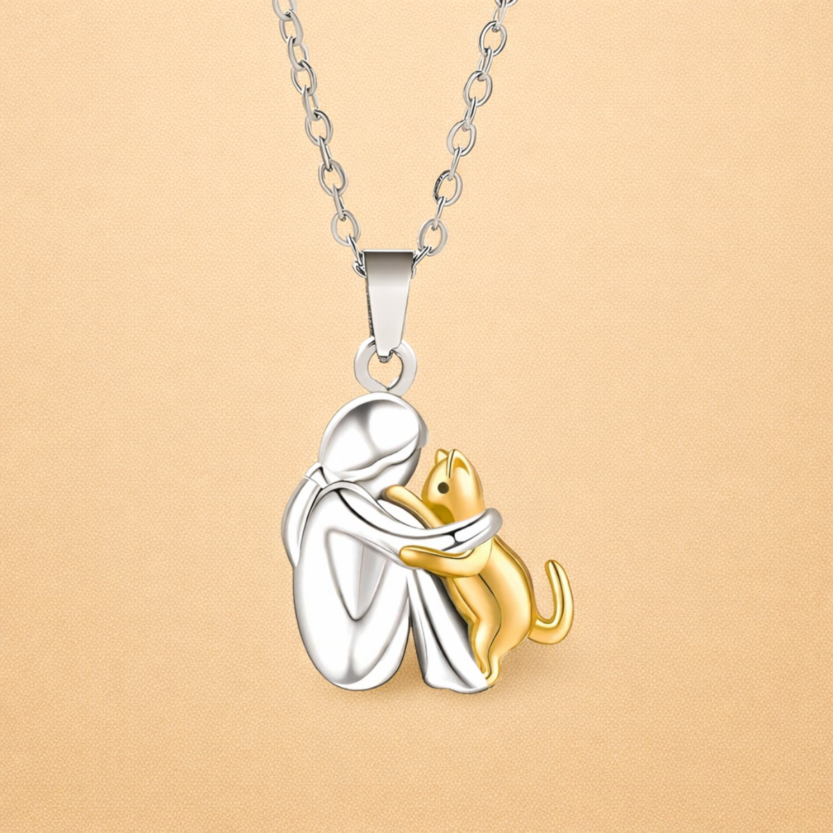 Neriza – Necklace Little Girl and Dog