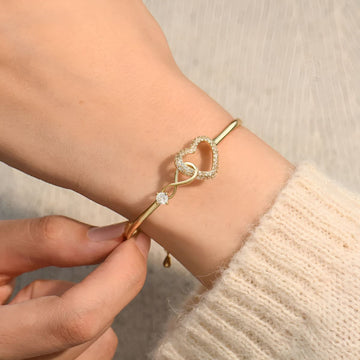 Ayumi – Bracelet for Mother and Daughter Infinity Gold