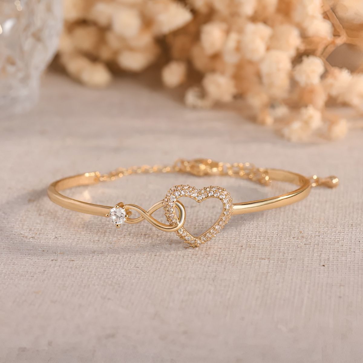Ayumi – Bracelet for Mother and Daughter Infinity Gold
