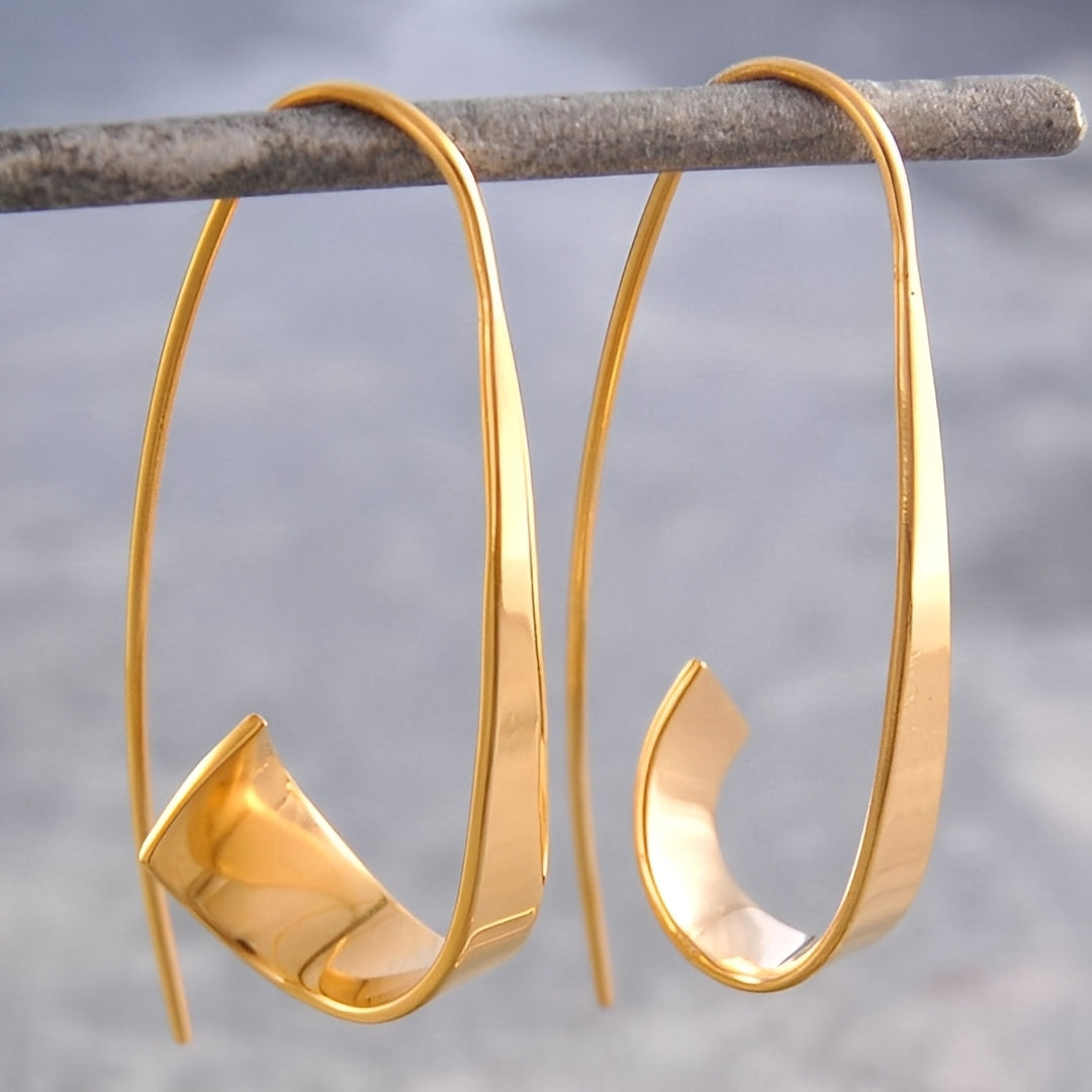 Clea – Classic Gold & Silver Earrings