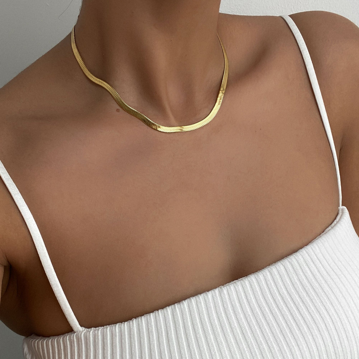 Juliette – Chic Chevron Necklace
