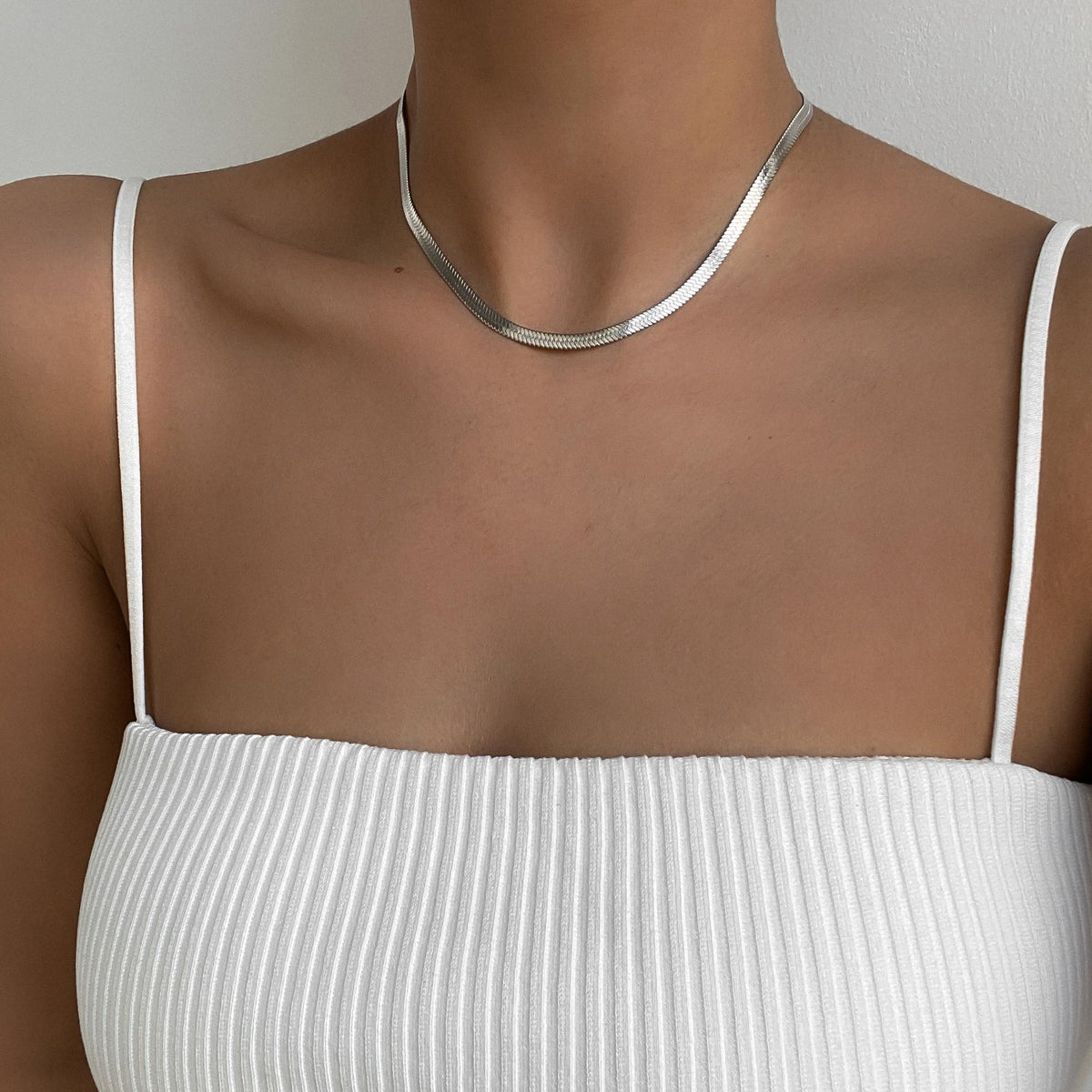Juliette – Chic Chevron Necklace