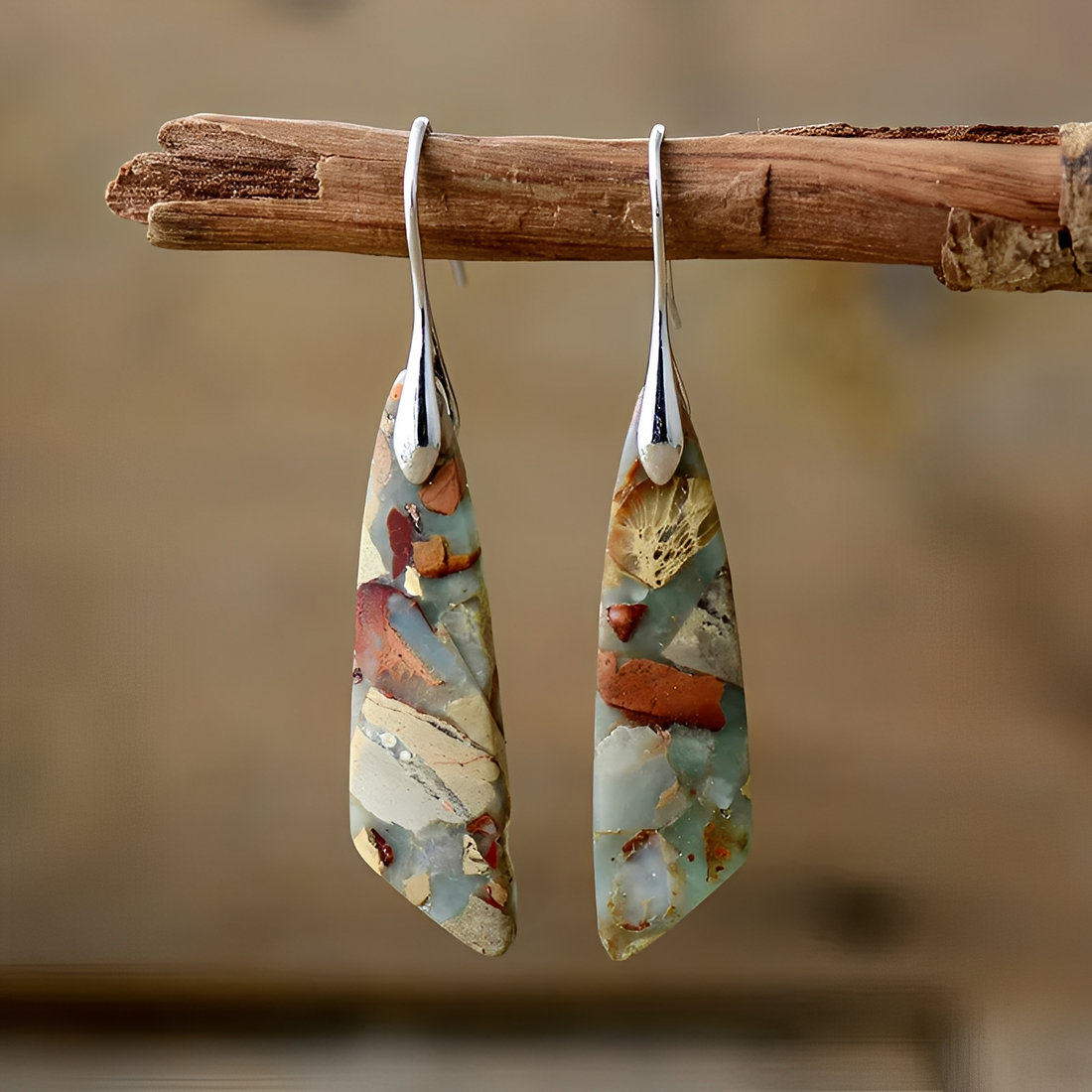 Ondine – Vintage Hoops Crafted from Natural Materials