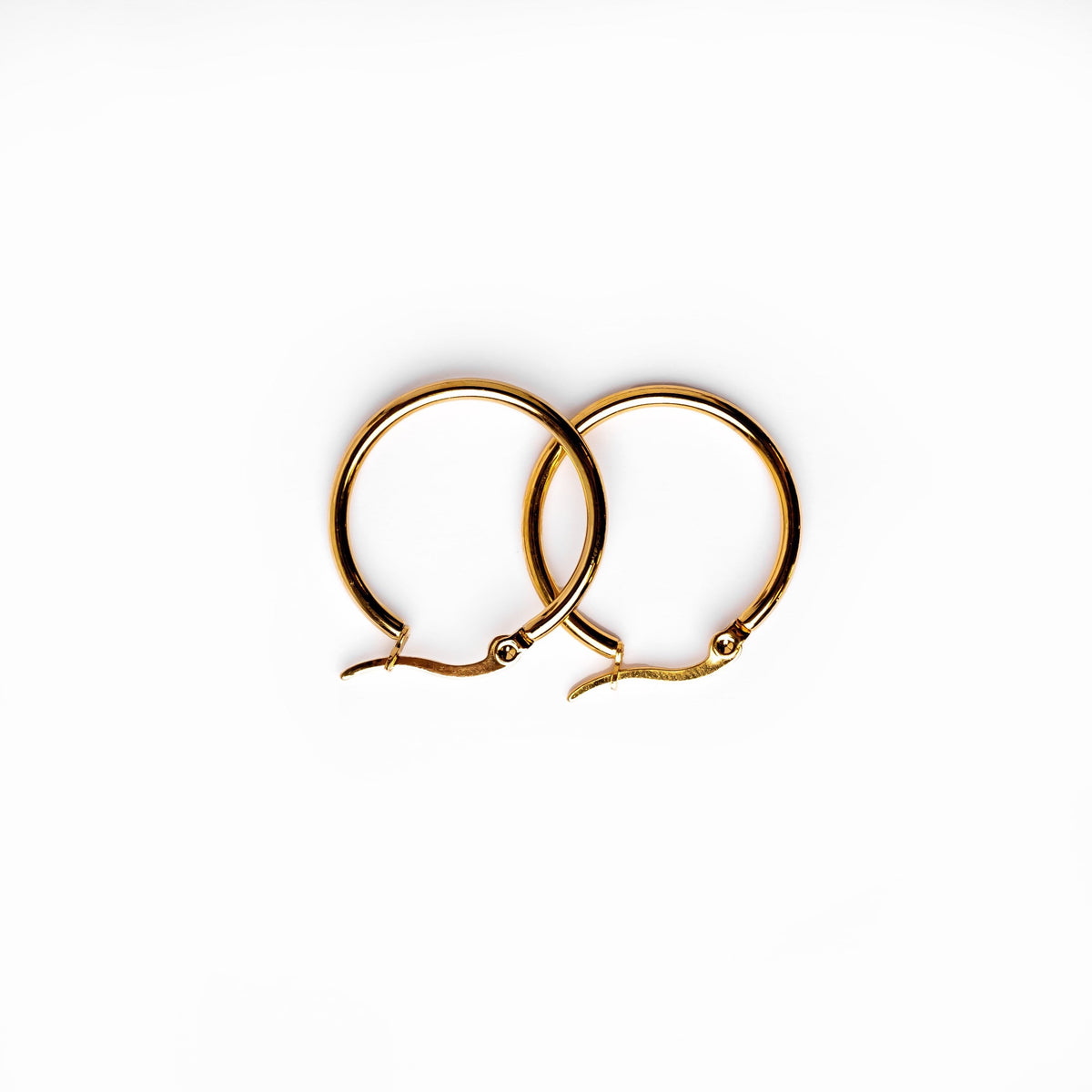 Camille – Golden Trendy Hoops