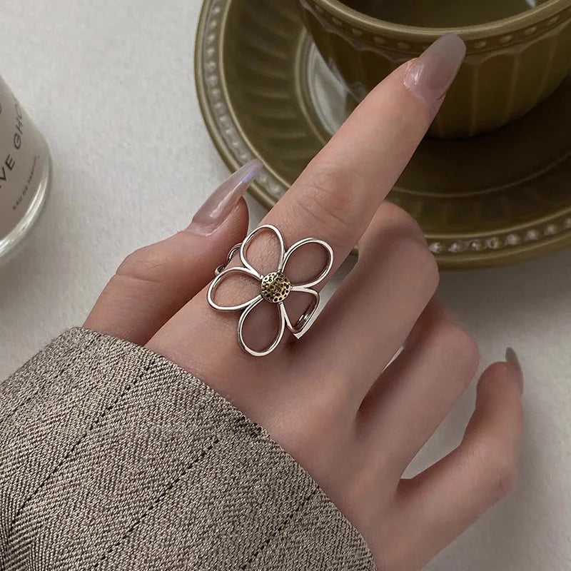 Alizee – Petal Ring crafted from 925 Silver