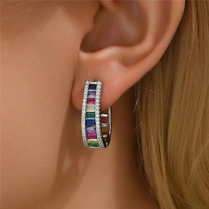 Aureyla – Trendy rainbow earrings