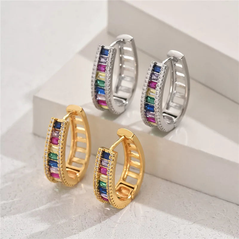 Aureyla – Trendy rainbow earrings