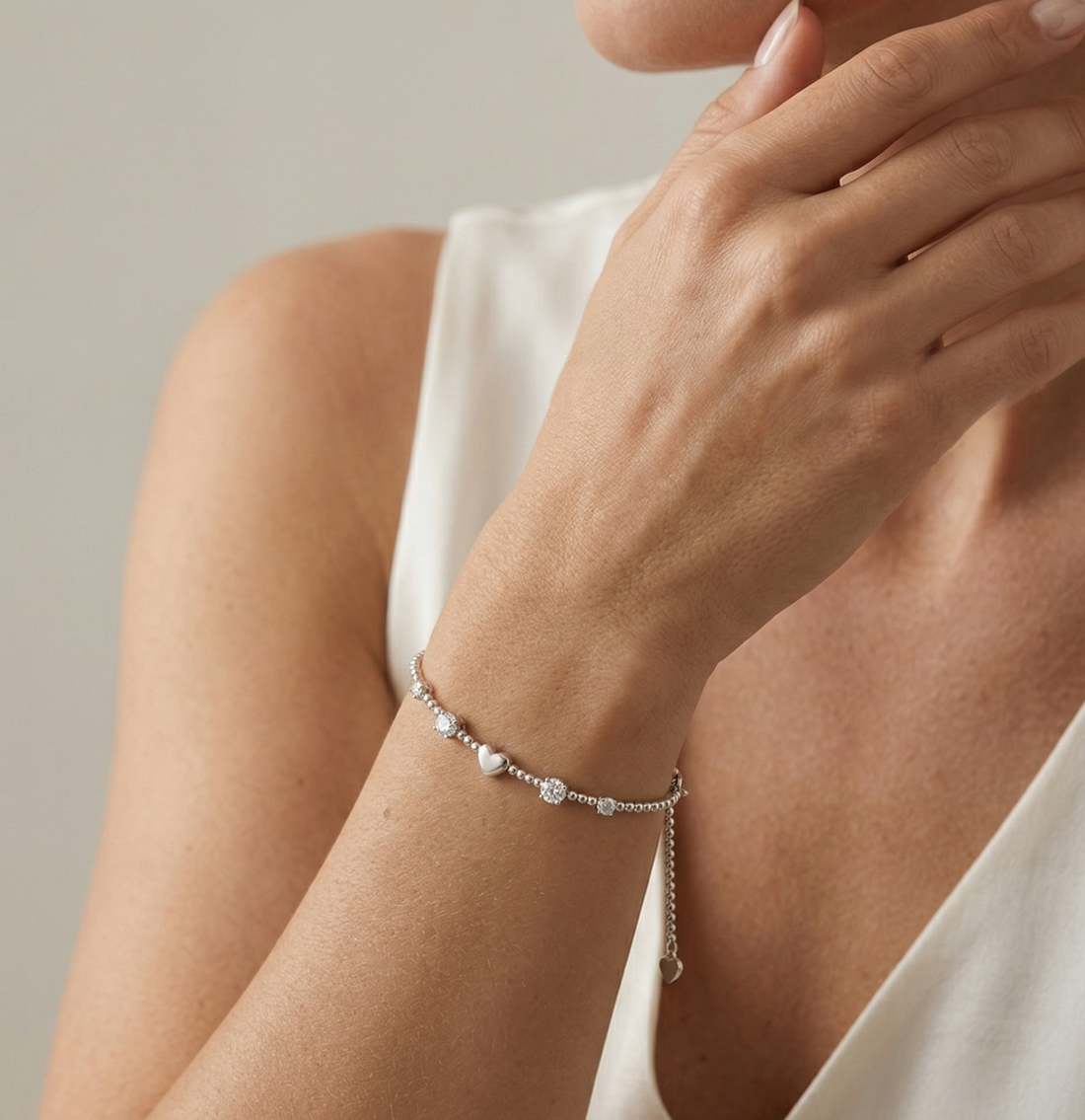 Silver Stainless Steel Bracelet