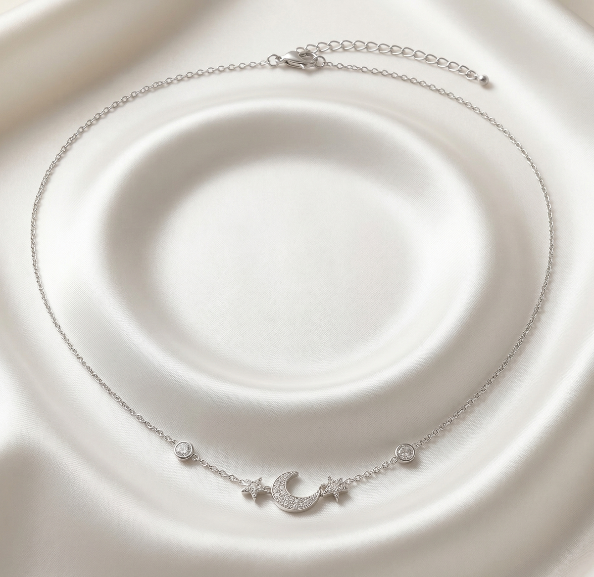 Silver Stainless Steel Necklace