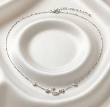 Silver Stainless Steel Necklace