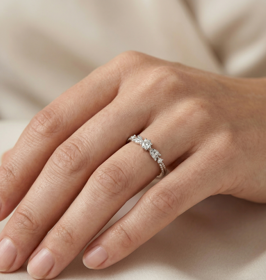 Silver Stainless Steel Ring