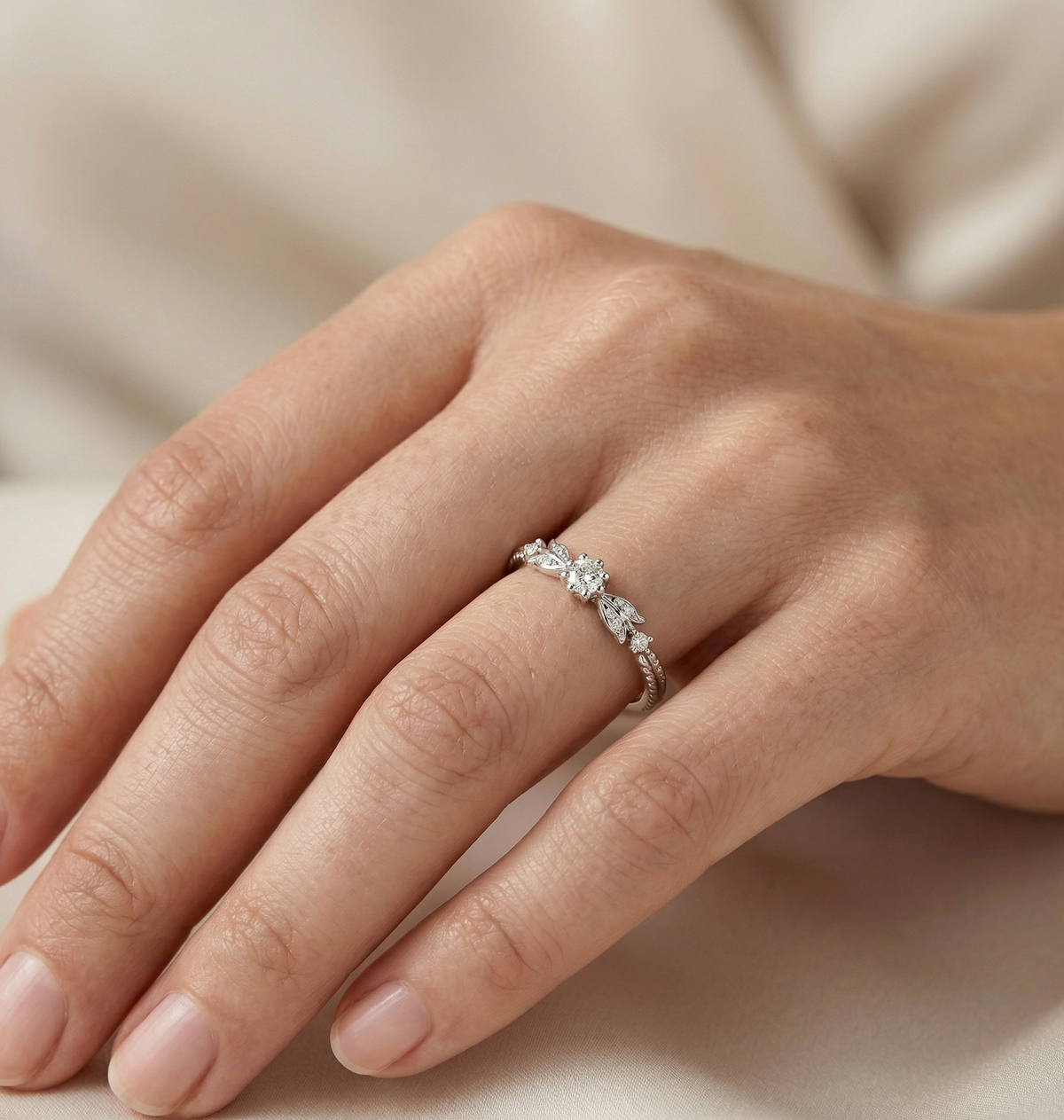 Silver Stainless Steel Ring