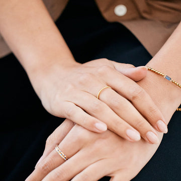 Manon – Stackable Braided Ring