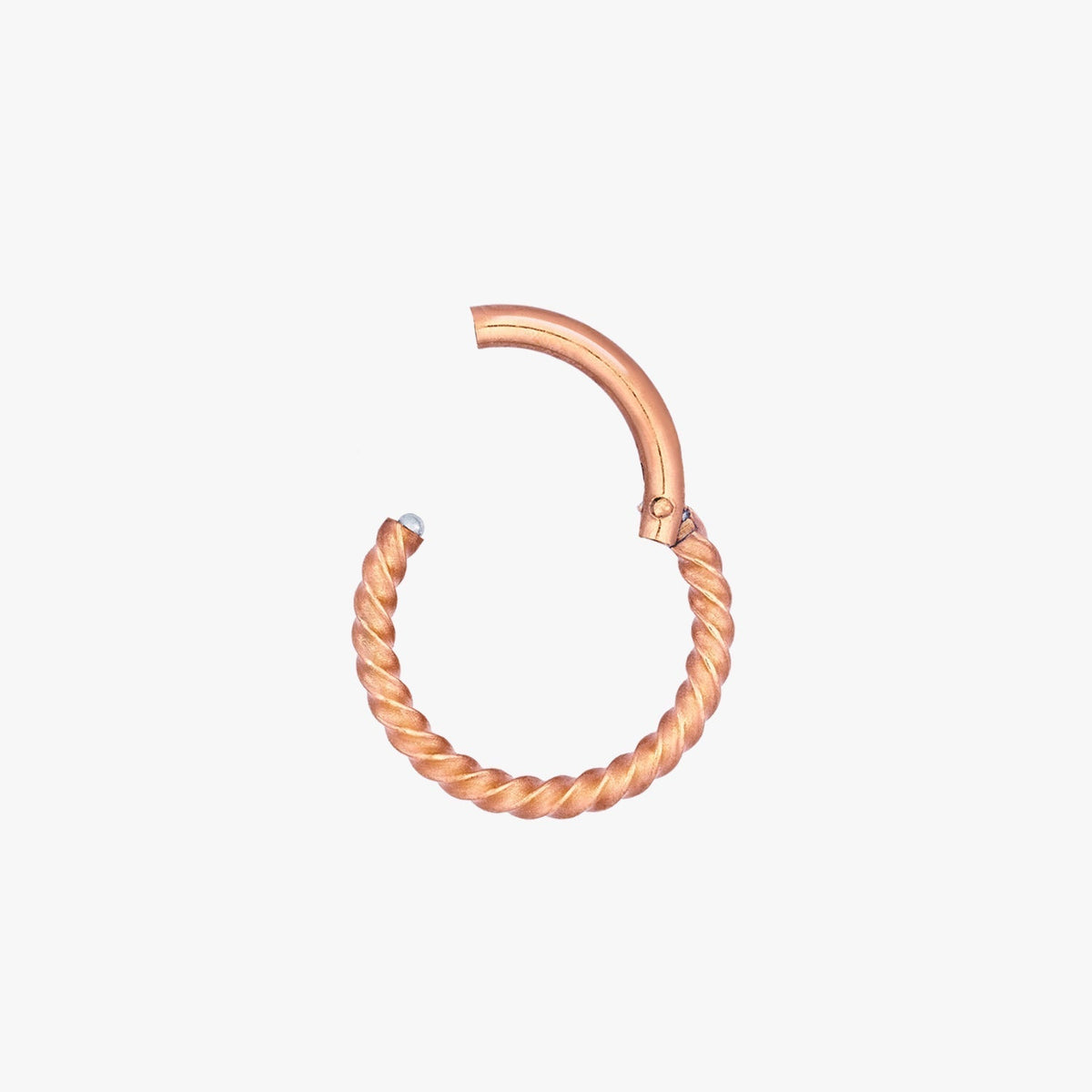 Leila - Twisted rope hoops