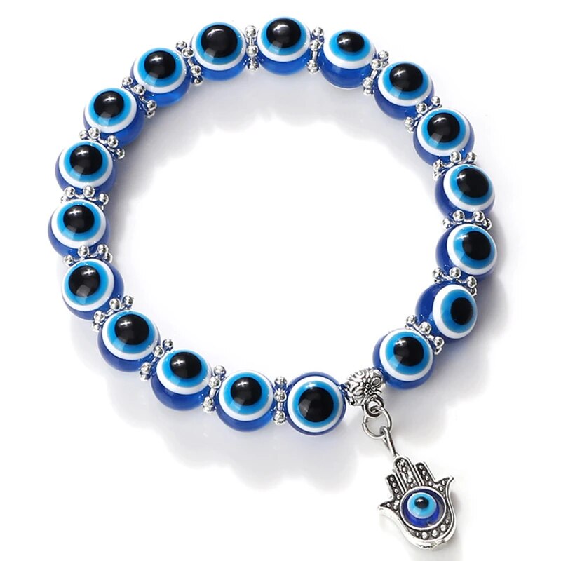Evil Eye Ocean Style Anklet - Karma and Fortune Anklet