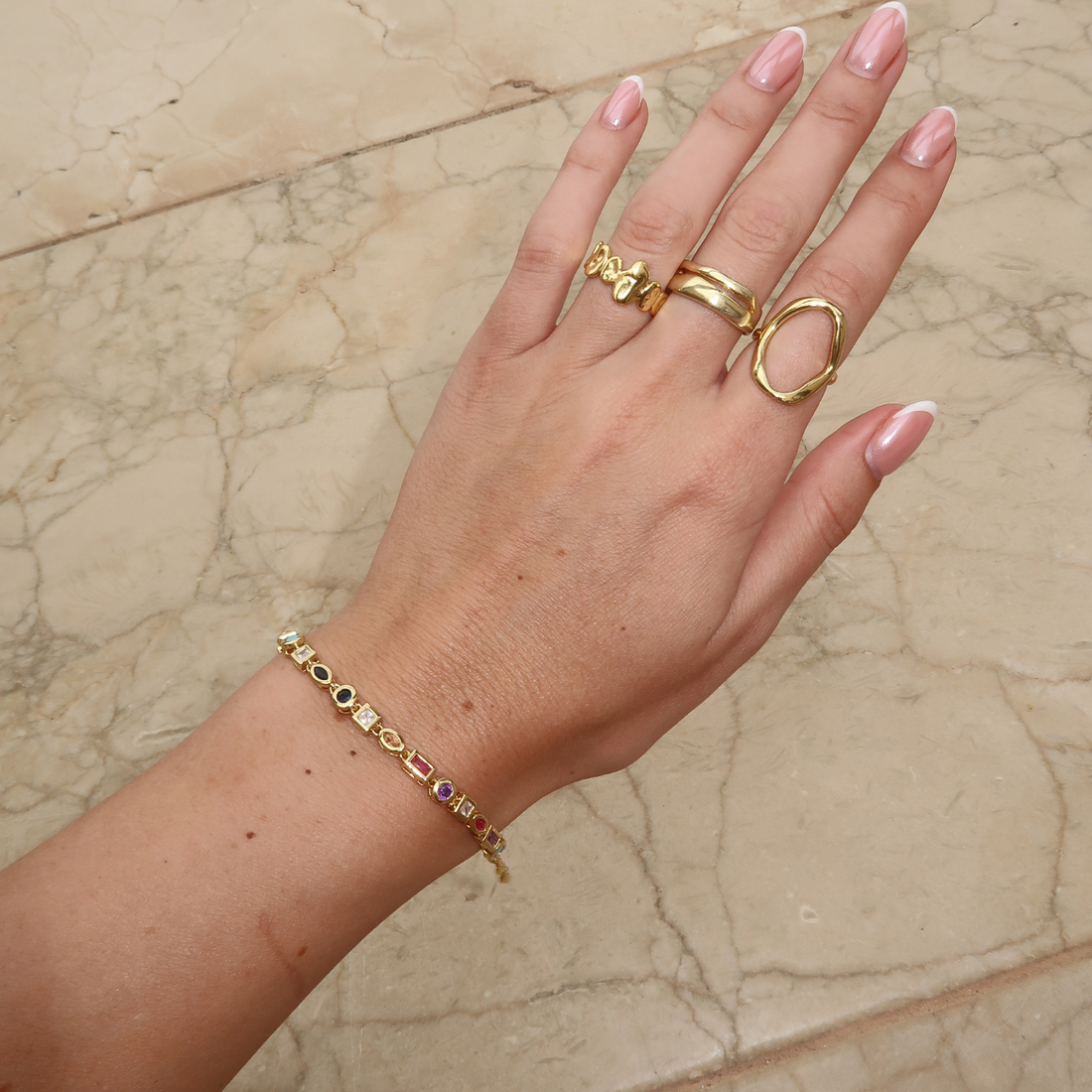 Ashley – Chic Double Ring