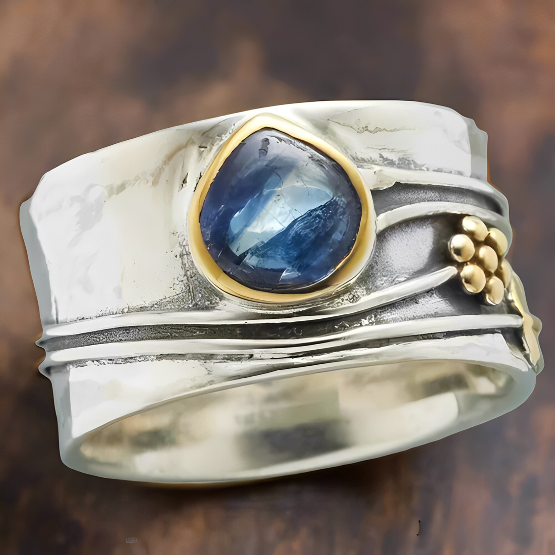 Bree – Bohemian Ring with Gemstone