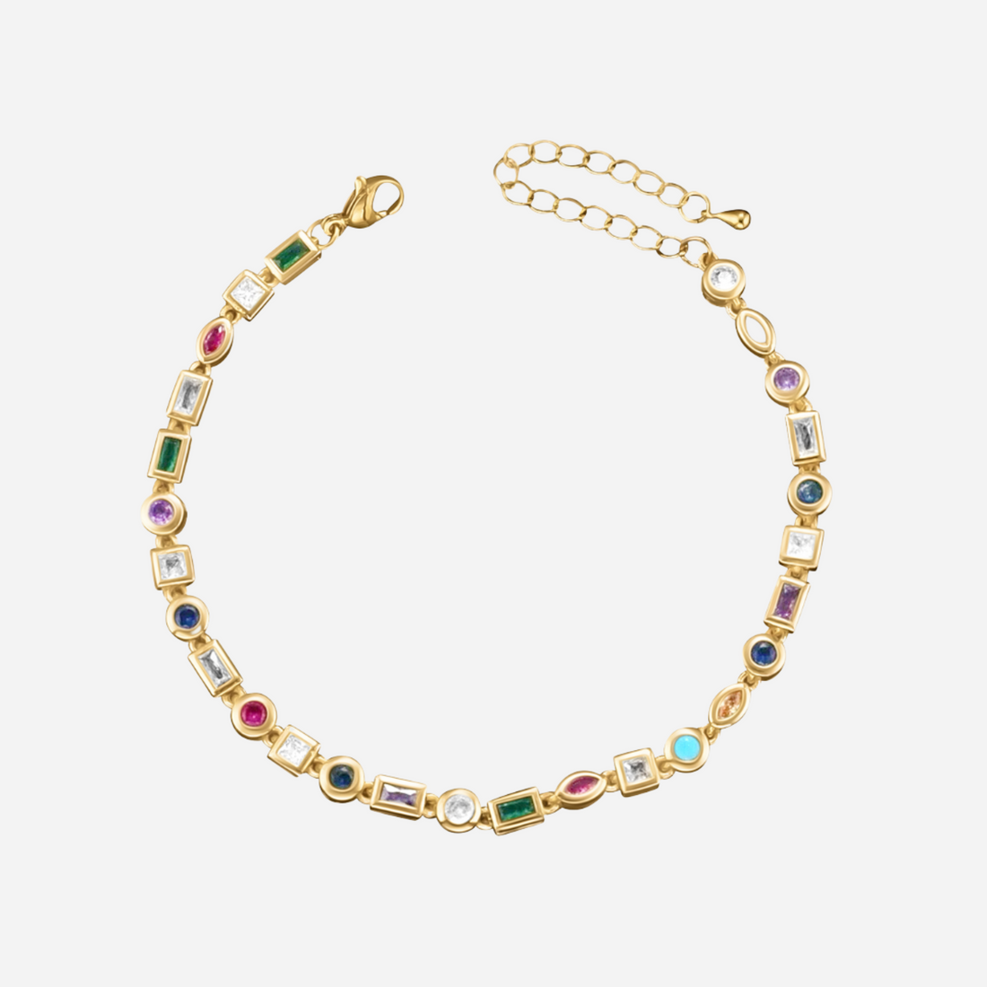 Nozomi – Vibrant Bracelet crafted from Crystals