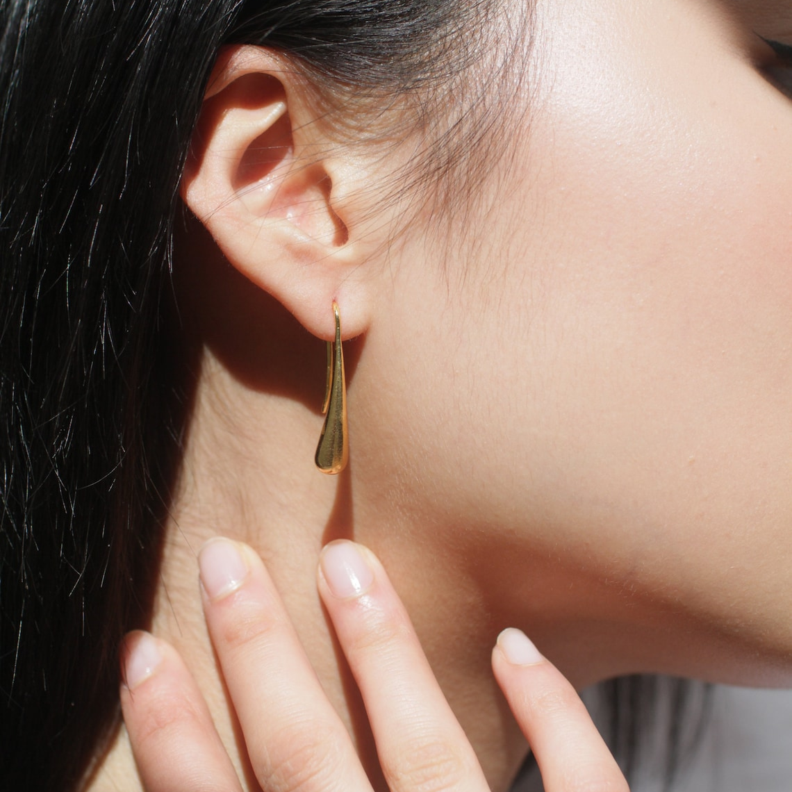 Water Drop - French Hook Earrings