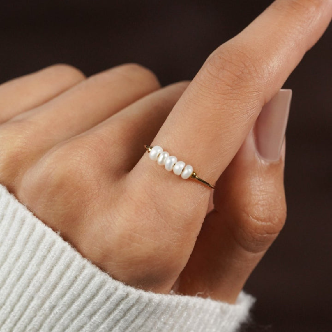 Mini Pearl Ring