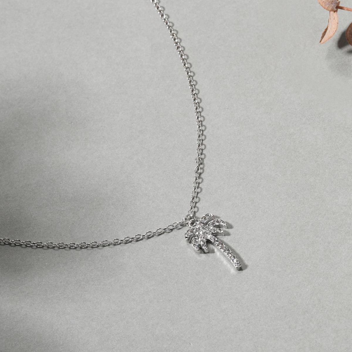 Palm Tree Necklace - Island Style Pendant