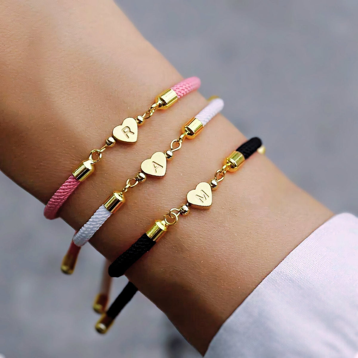Daphne – Personalized Heart Bracelet for Women
